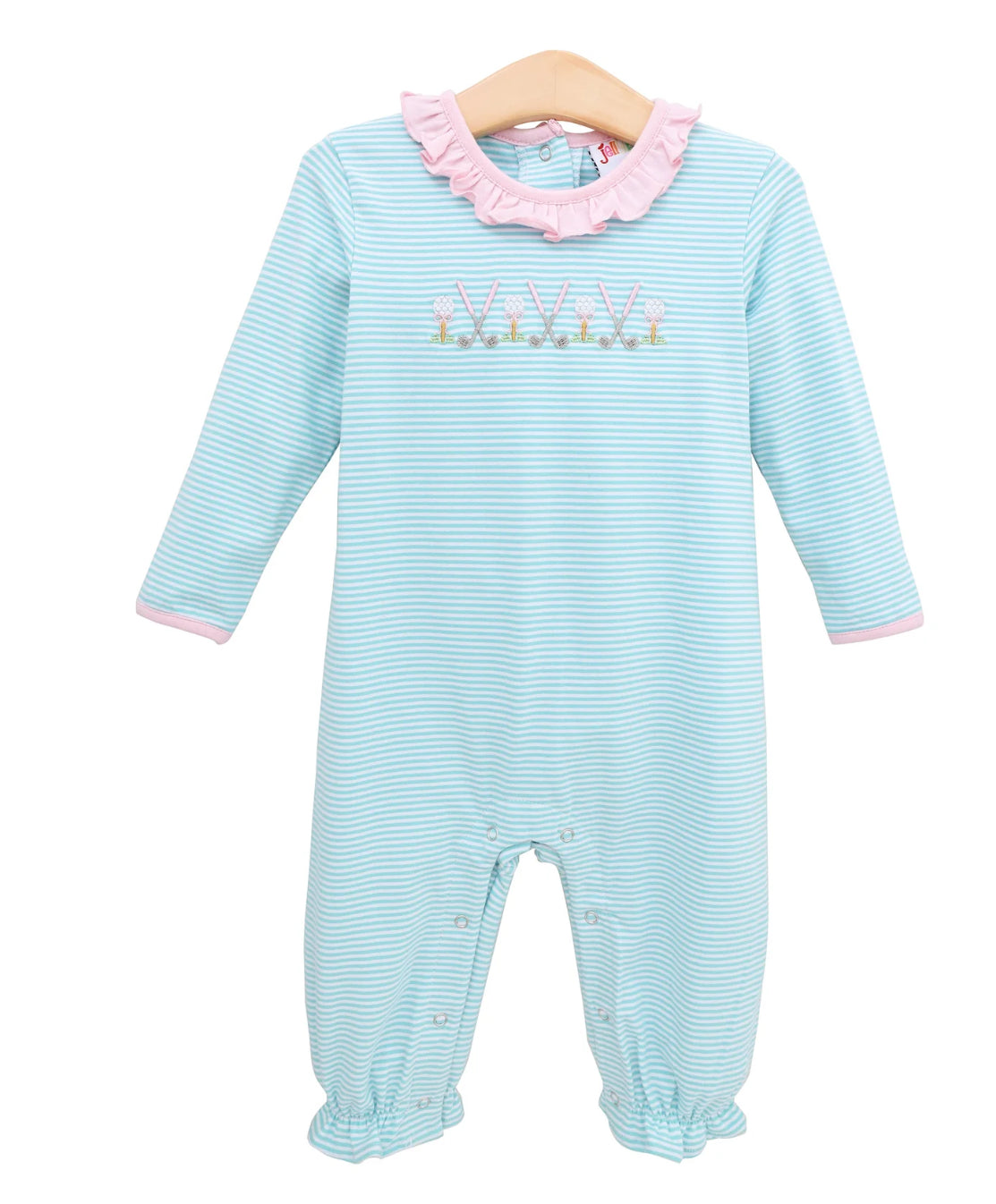 Tee Time Girls Ruffle Romper