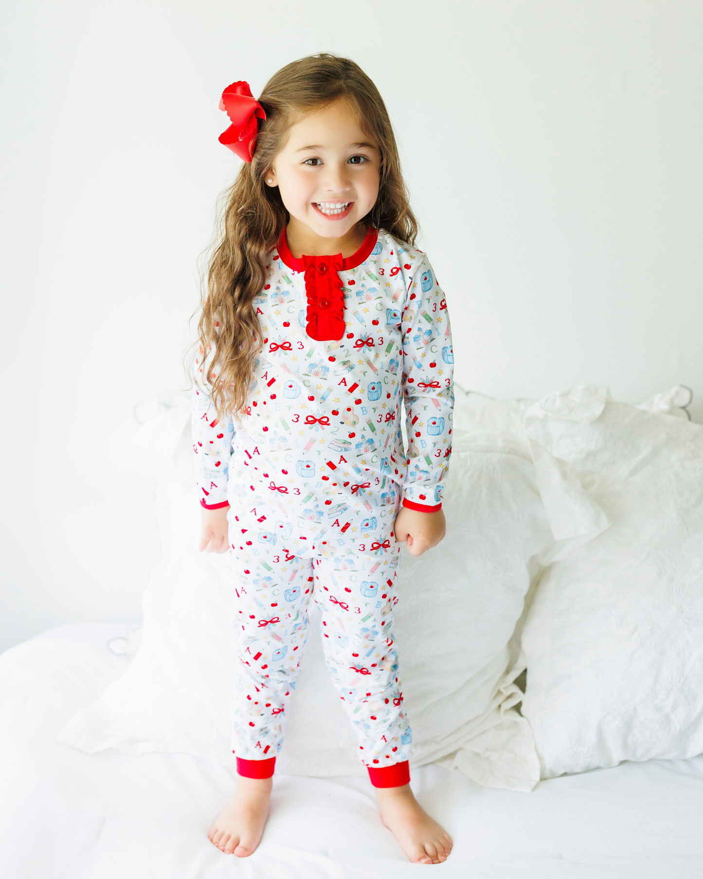 Girls Back to School Pajamas