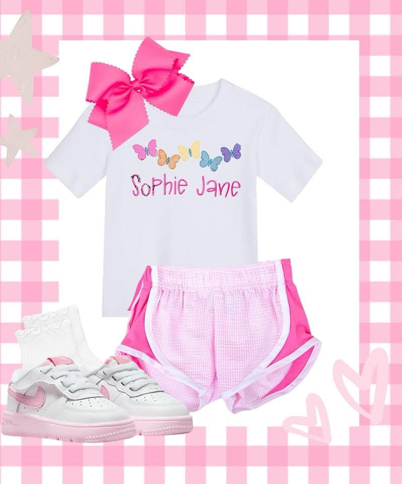 Embroidered Shorts Sets