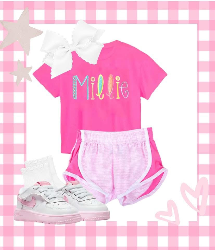 Embroidered Shorts Sets