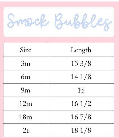 PATRIOTIC SMOCKED BUBBLE