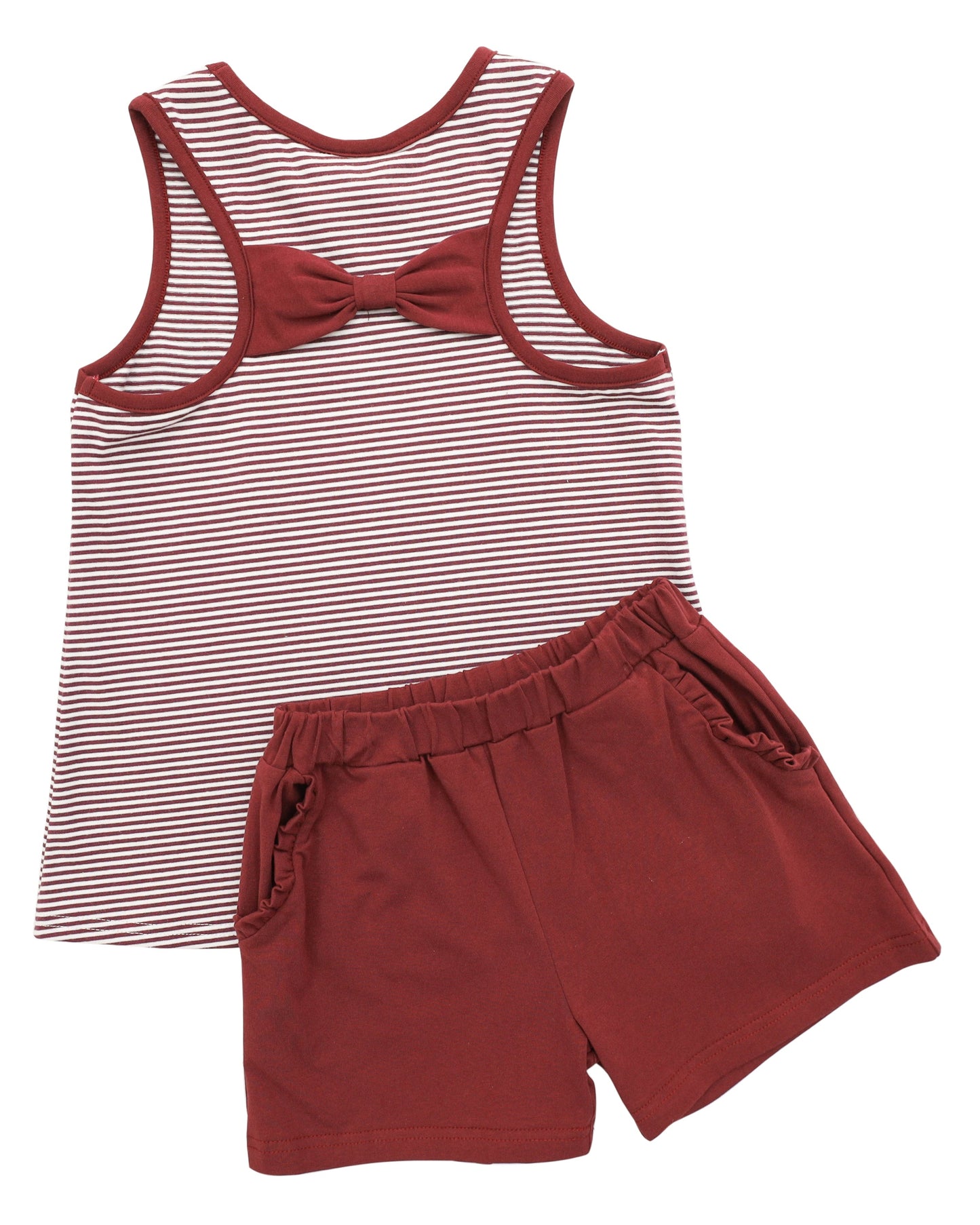 We’ve Got Spirit Bow Back Short Set
