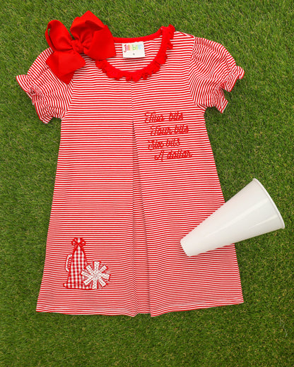 Stand Up and Holler Pleat Dress