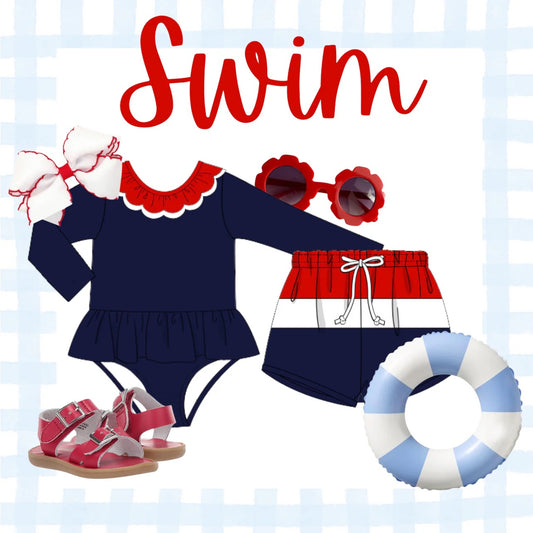 Patriotic Swim