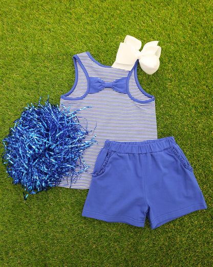 We’ve Got Spirit Bow Back Short Set