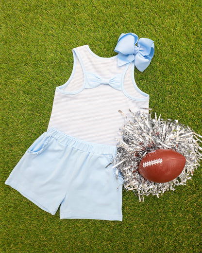 We’ve Got Spirit Bow Back Short Set
