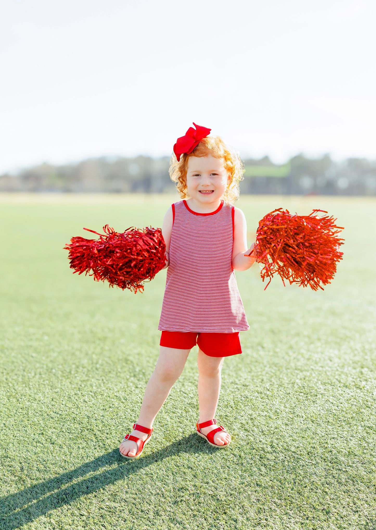 We’ve Got Spirit Bow Back Short Set