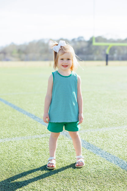 We’ve Got Spirit Bow Back Short Set