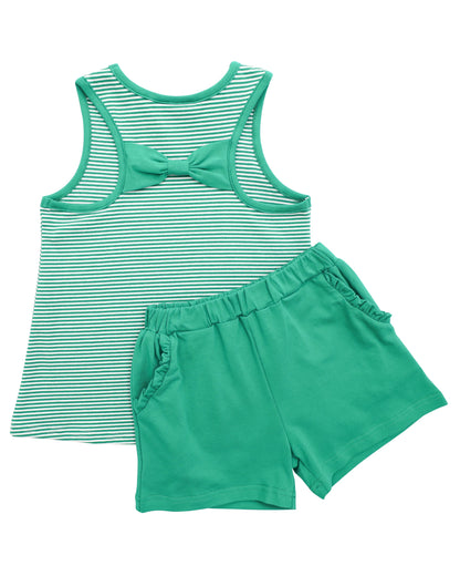 We’ve Got Spirit Bow Back Short Set