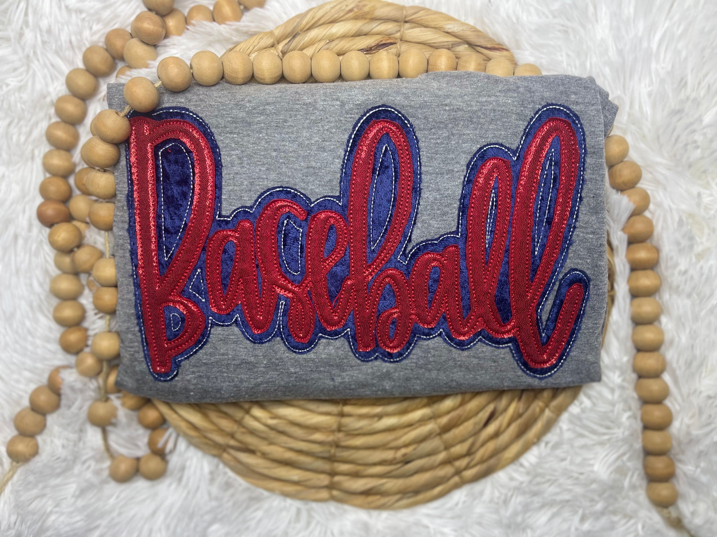 Baseball appliqué