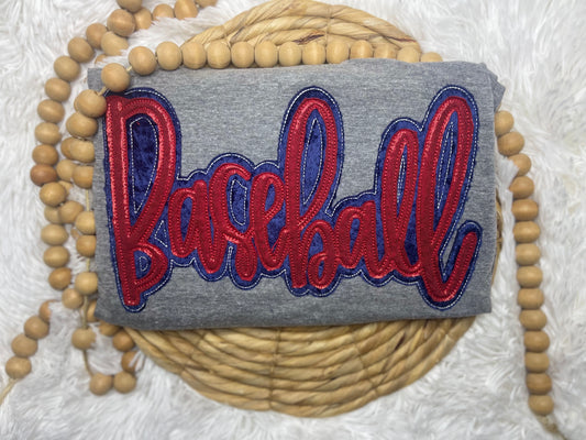 Baseball appliqué