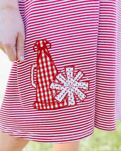 Stand Up and Holler Pleat Dress