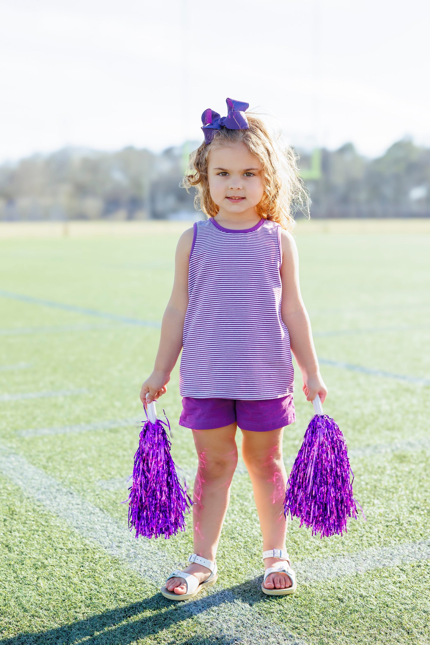 We’ve Got Spirit Bow Back Short Set