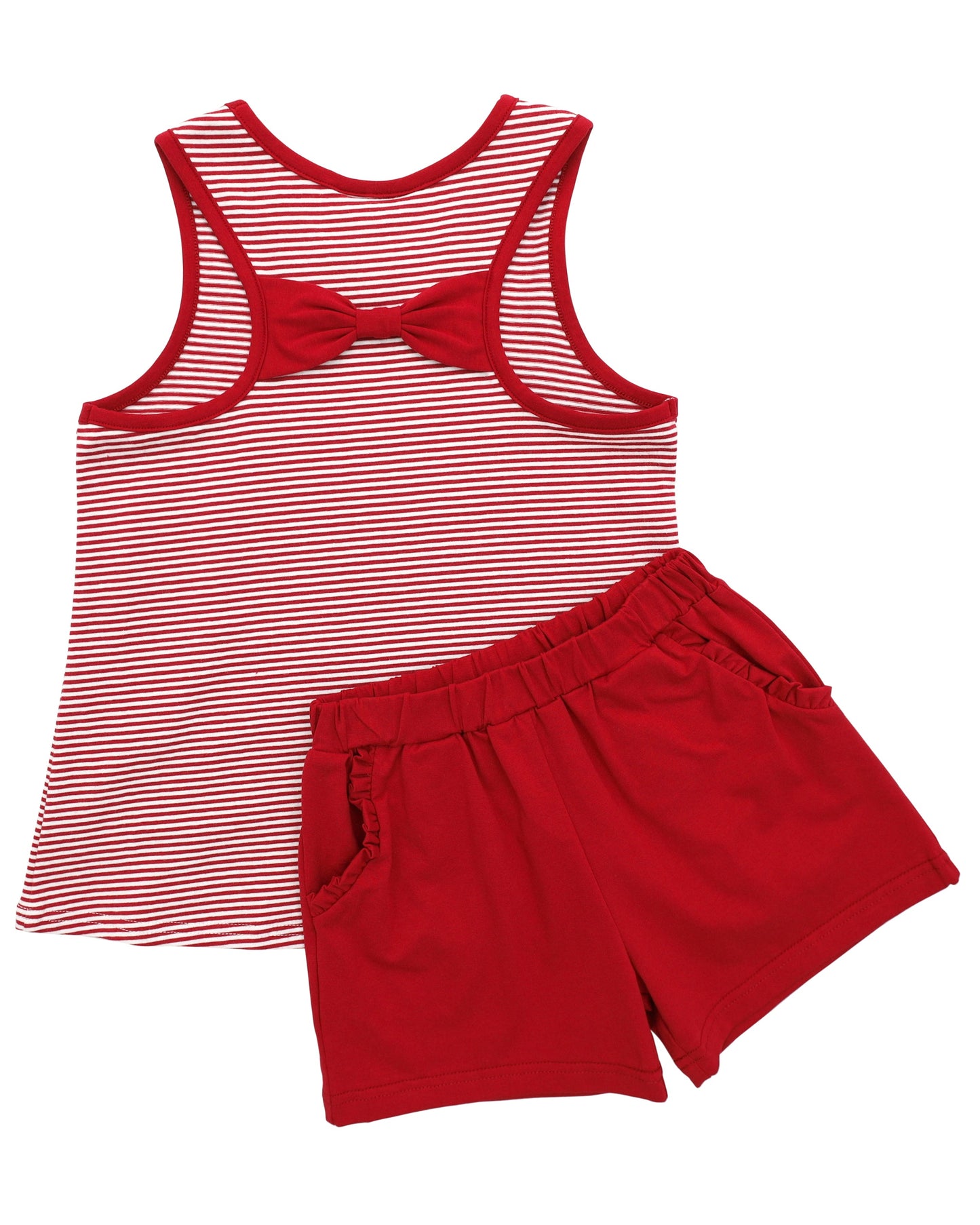 We’ve Got Spirit Bow Back Short Set