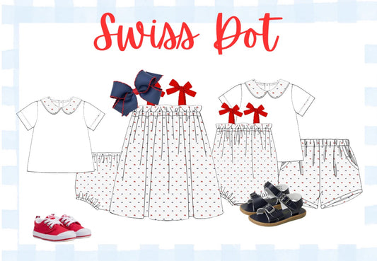 SWISS DOT DRESS