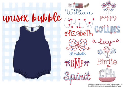 PATRIOTIC UNISEX BUBBLE