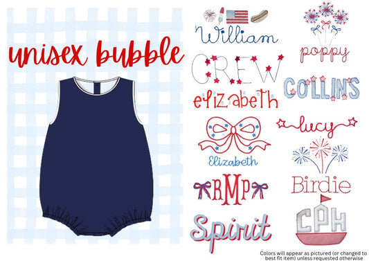 PATRIOTIC UNISEX BUBBLE
