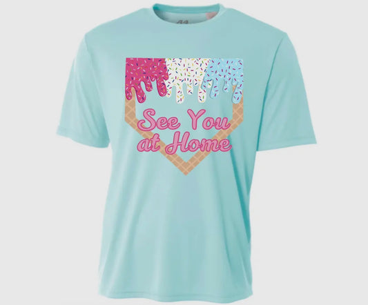 See you at Home Drip Tee