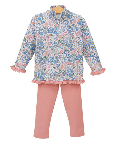 Autumn Blooms Elise Ruffle Pullover Set