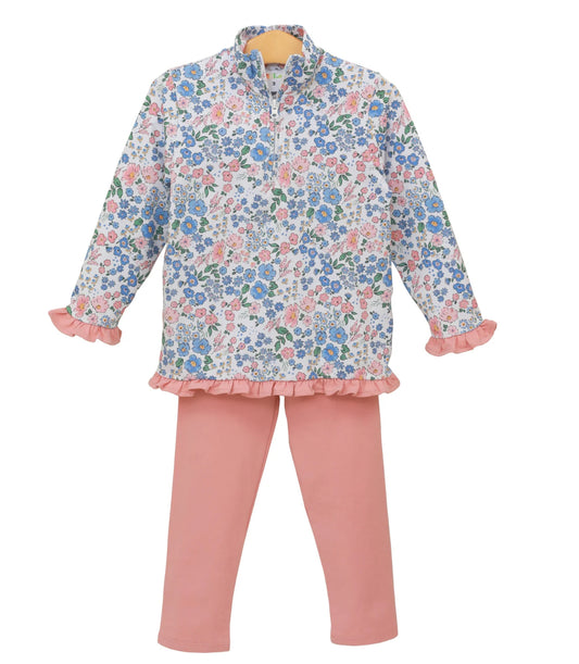 Autumn Blooms Elise Ruffle Pullover Set