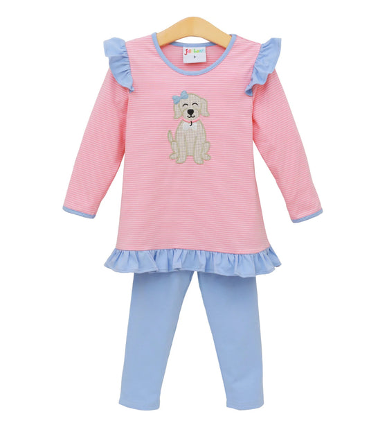 “My Best Friend” Flutter Pants Set