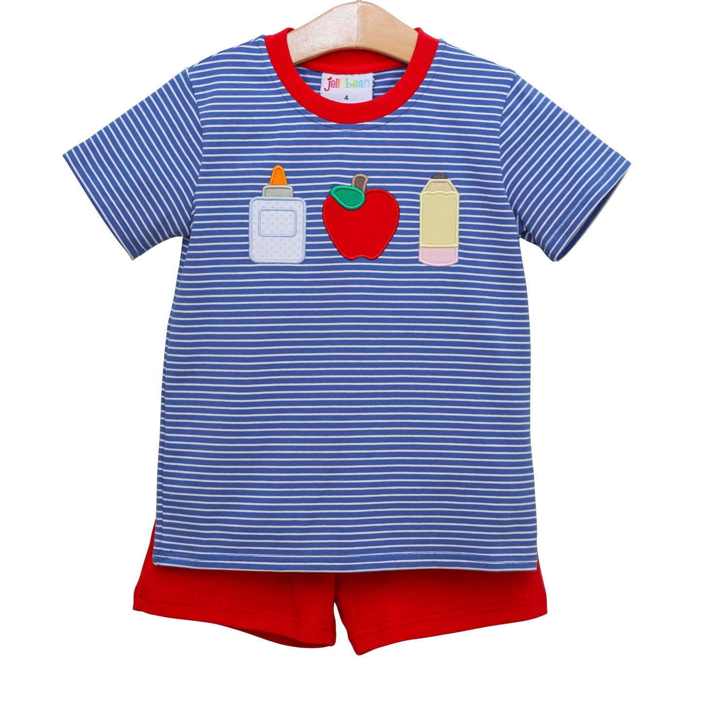 Boys Back to School Shorts Set