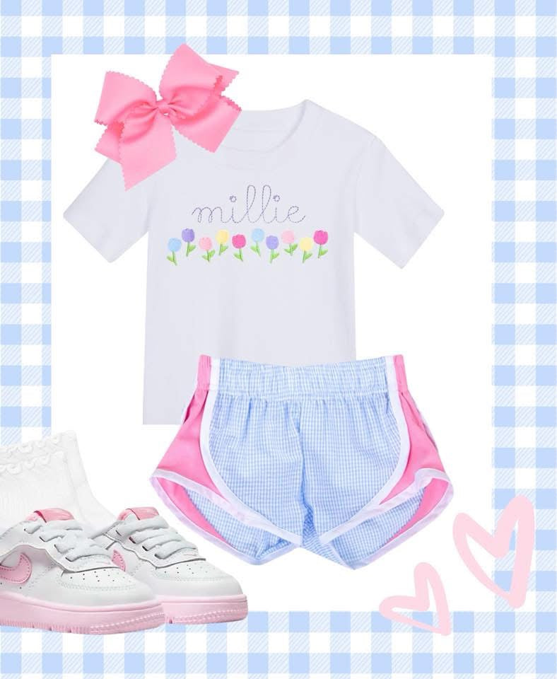 Embroidered Shorts Sets