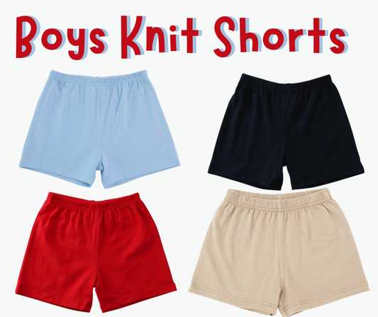 Boys Knit Shorts