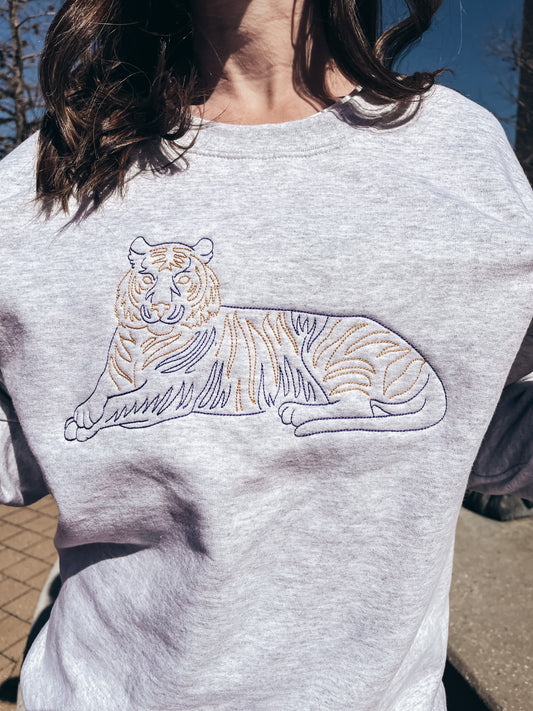 Mike The Tiger Bean Stitch